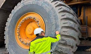 LoadMax GOTR tire 46/90R57 worked 148000km 